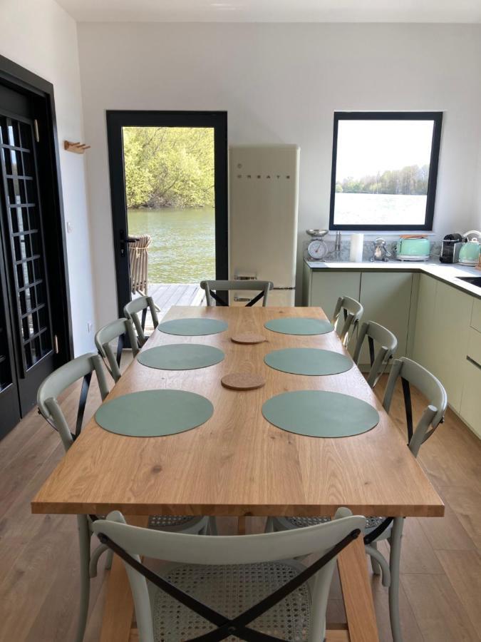 Seinehouse - Maison Flottante Vaux-Sur-Seine エクステリア 写真
