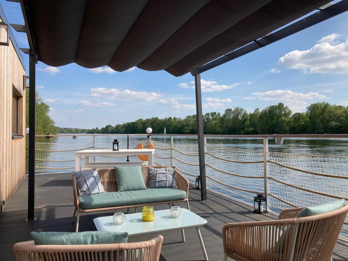 Seinehouse - Maison Flottante Vaux-Sur-Seine エクステリア 写真
