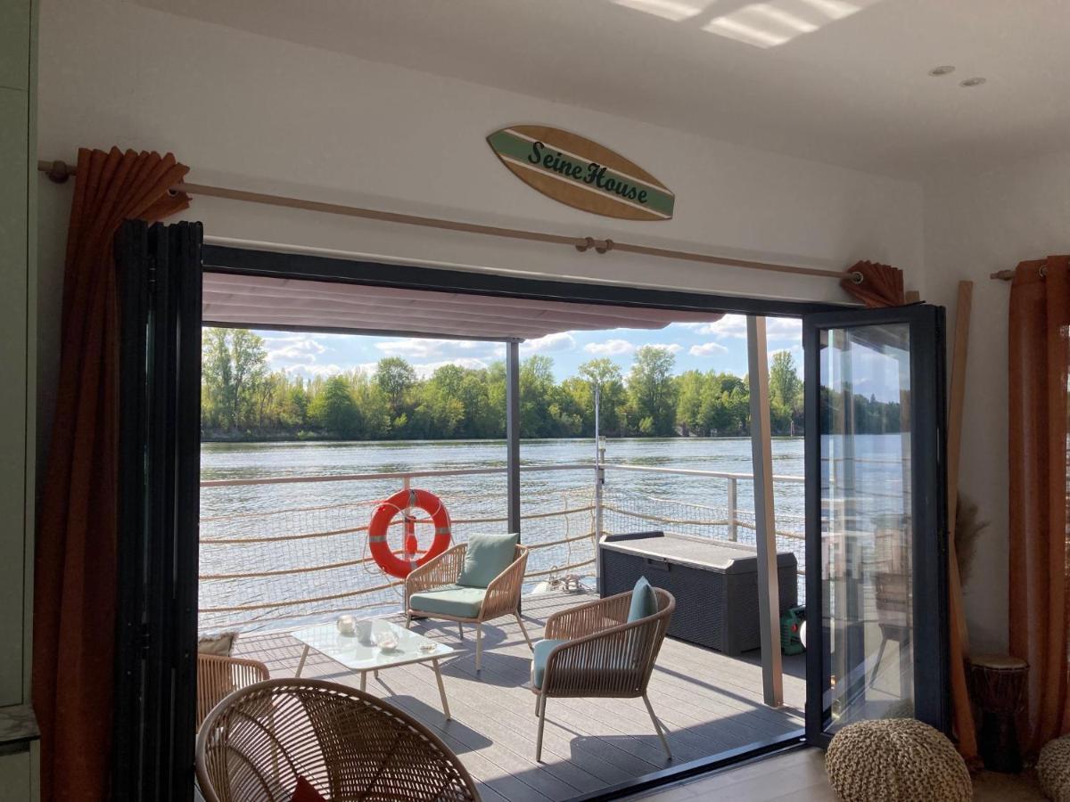 Seinehouse - Maison Flottante Vaux-Sur-Seine エクステリア 写真